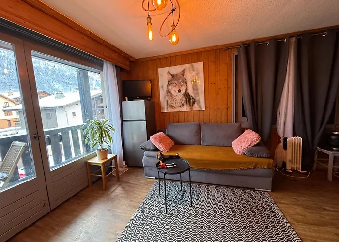 Appartement Vue Montblanc 5Mn Piste2