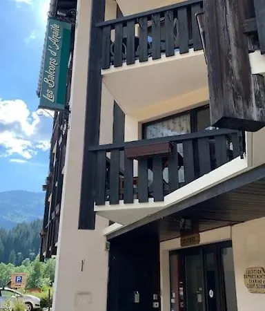 Appartement Vue Montblanc 5Mn Piste2 Les Trabets Esterno foto