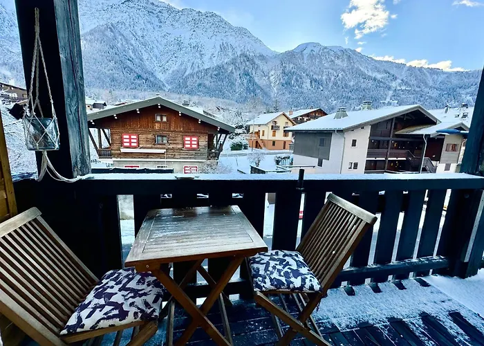Appartement Vue Montblanc 5Mn Piste2